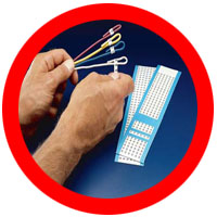 handi cards printed wire markers