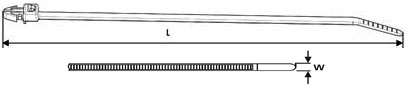 Push Button Mounting Cable Ties