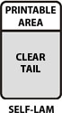 SELF-LAMINATING WIRE LABEL