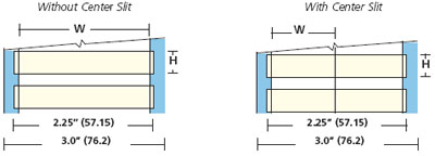 Shrink Trak Dimensions