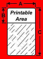 Blank Laser Labels Diagram